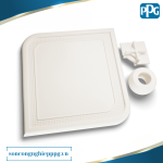 RAL 120-4 Sơn bột tĩnh điện PPG ENVIROCRON™ màu Trắng bề mặt Láng độ bóng Mờ | PCFV-80871