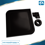 RAL 8022 Sơn bột tĩnh điện PPG ENVIROCRON™ màu Đen bề mặt Mờ độ bóng Mờ | PCTV-94165