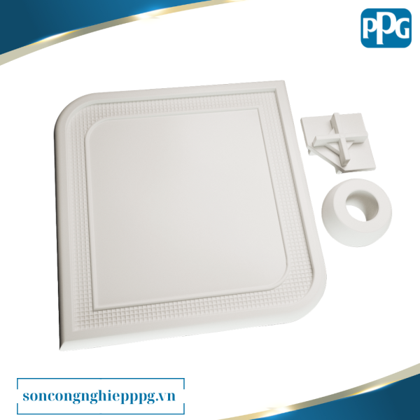 RAL 9003 Sơn bột tĩnh điện PPG ENVIROCRON™ màu Trắng bề mặt Láng độ bóng Mờ | PCTV-80933