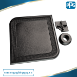 RAL 9005 Sơn bột tĩnh điện PPG ENVIROCRON™ màu Đen bề mặt Sần cát độ bóng Mờ | PCTV-90342