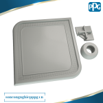 RAL 9006 Sơn bột tĩnh điện PPG ENVIROCRON™ màu Xám bề mặt Láng độ bóng Mờ | PCSV-74052